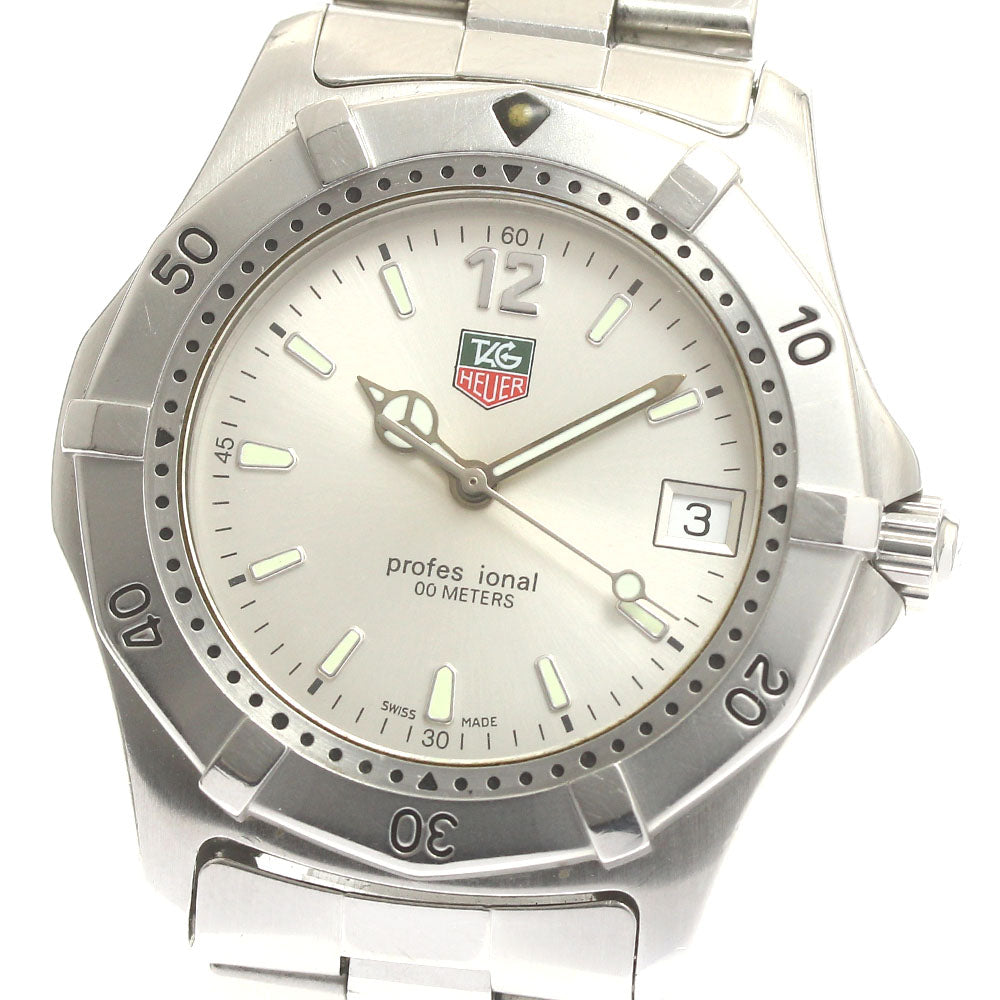 TAG HEUER Professional 200 WK1112-0 Date Silver Dial Quartz Men's Watch_884192