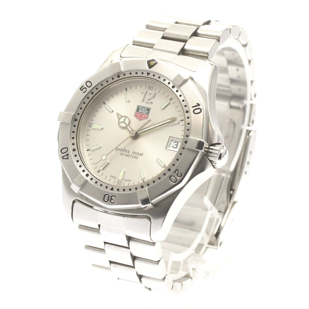 TAG HEUER Professional 200 WK1112-0 Date Silver Dial Quartz Men's Watch_884192