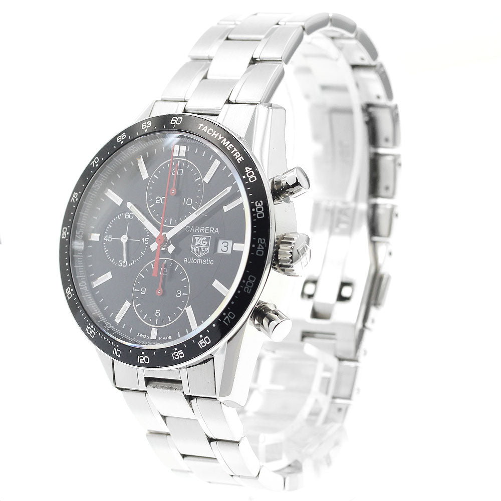TAG HEUER Carrera CV2014 Chronograph Date Black Dial Automatic Men's_884200
