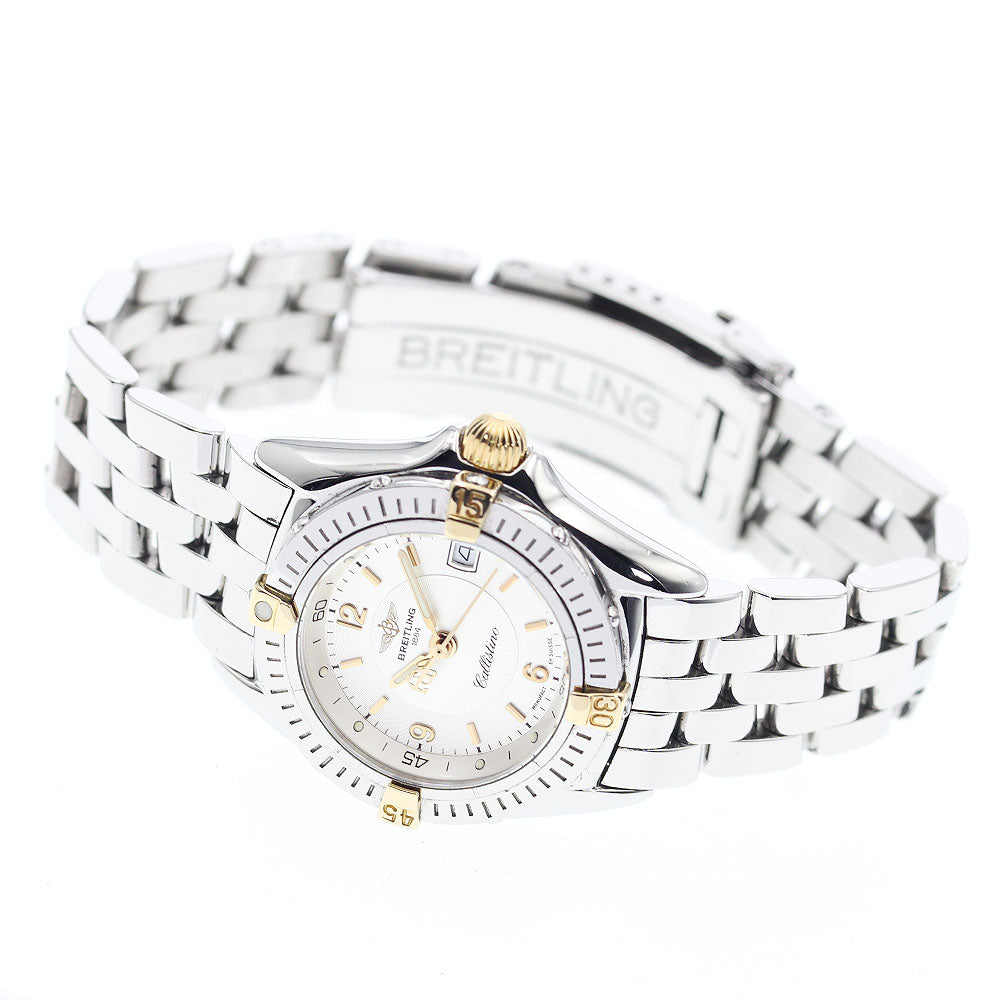 BREITLING Calistino B52045.1 Date Silver Dial Quartz Ladies Watch_884216