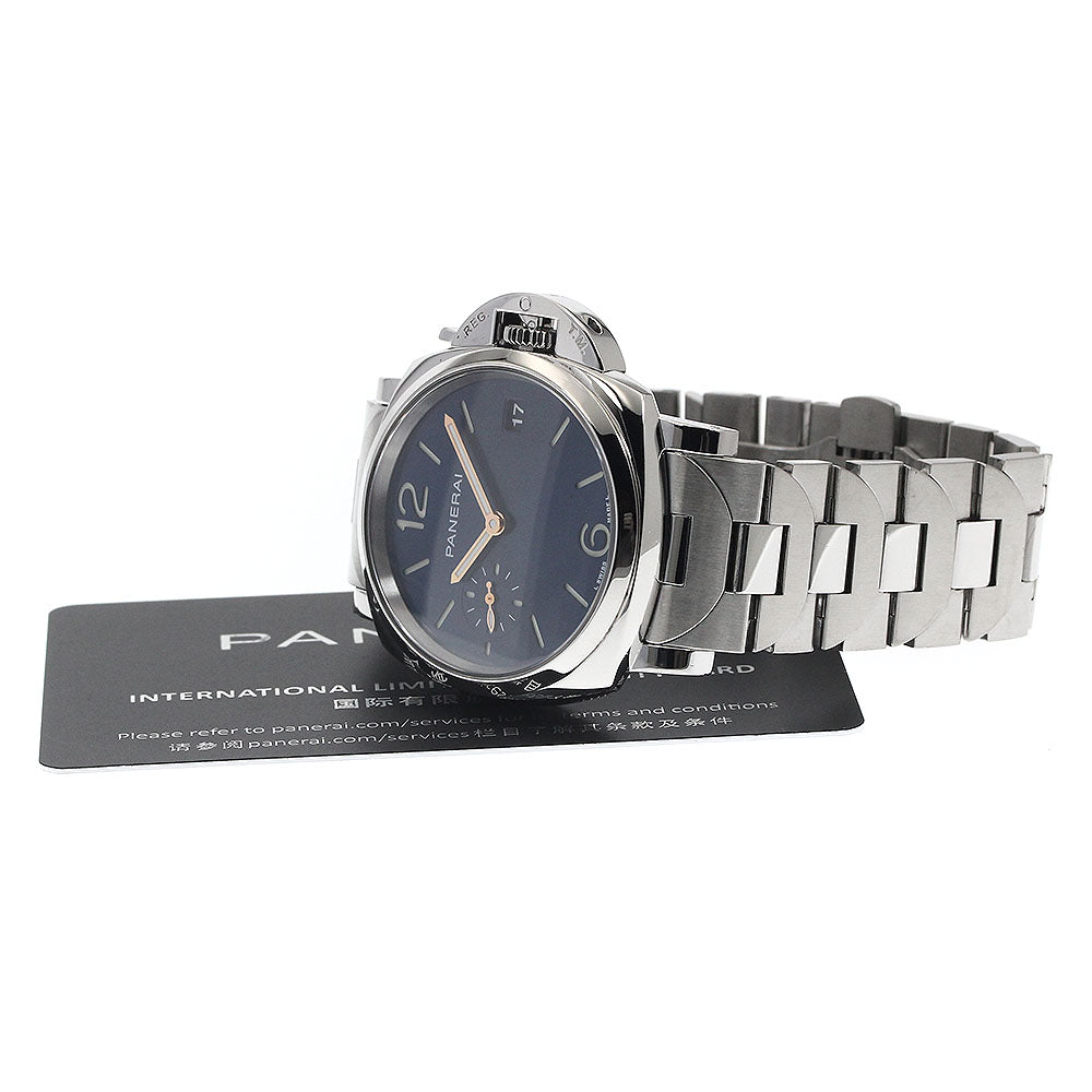 PANERAI Luminor Due PAM01123 Date Navy Dial Automatic Men's Watch_820966