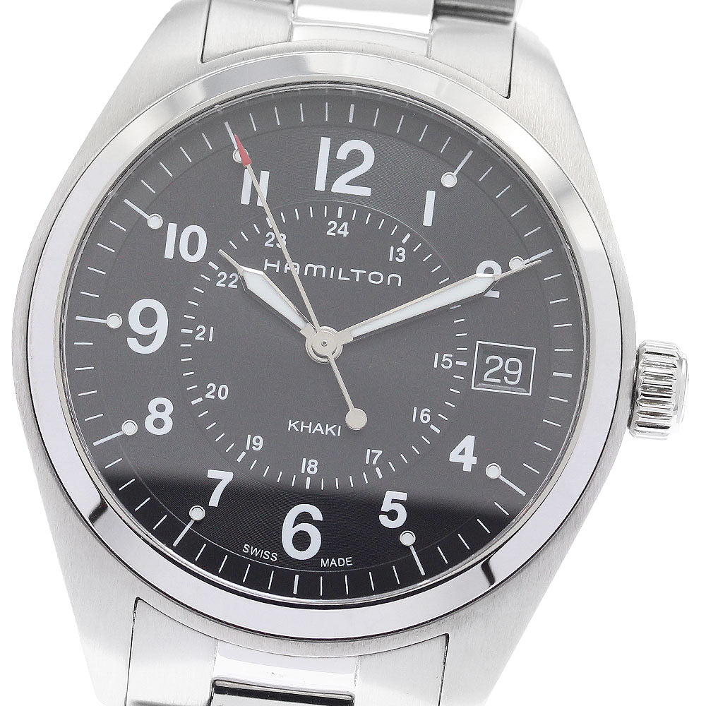 HAMILTON Khaki field H685510/H68551933 Date black Dial Quartz Men's Watch_884228