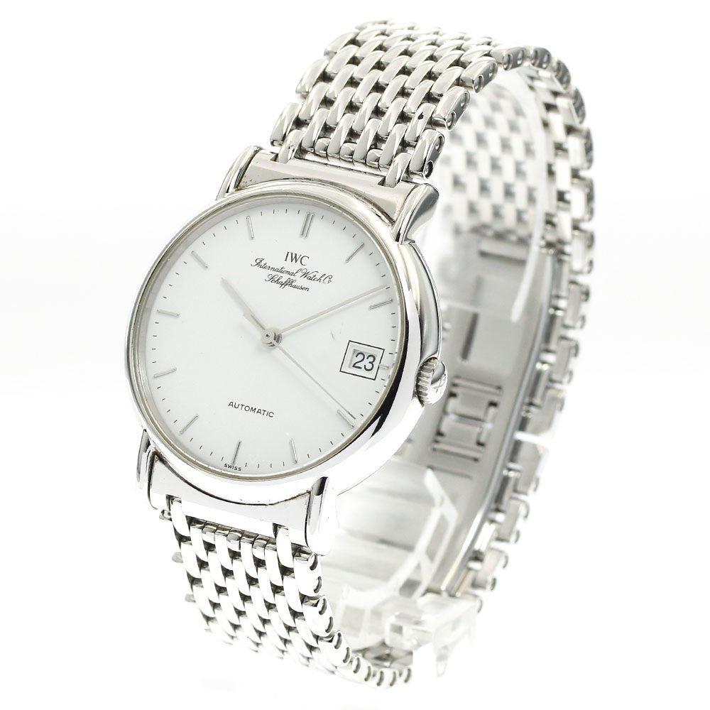 IWC SCHAFFHAUSEN Portofino IW351318 Date white Dial Automatic Men's Watch_884241