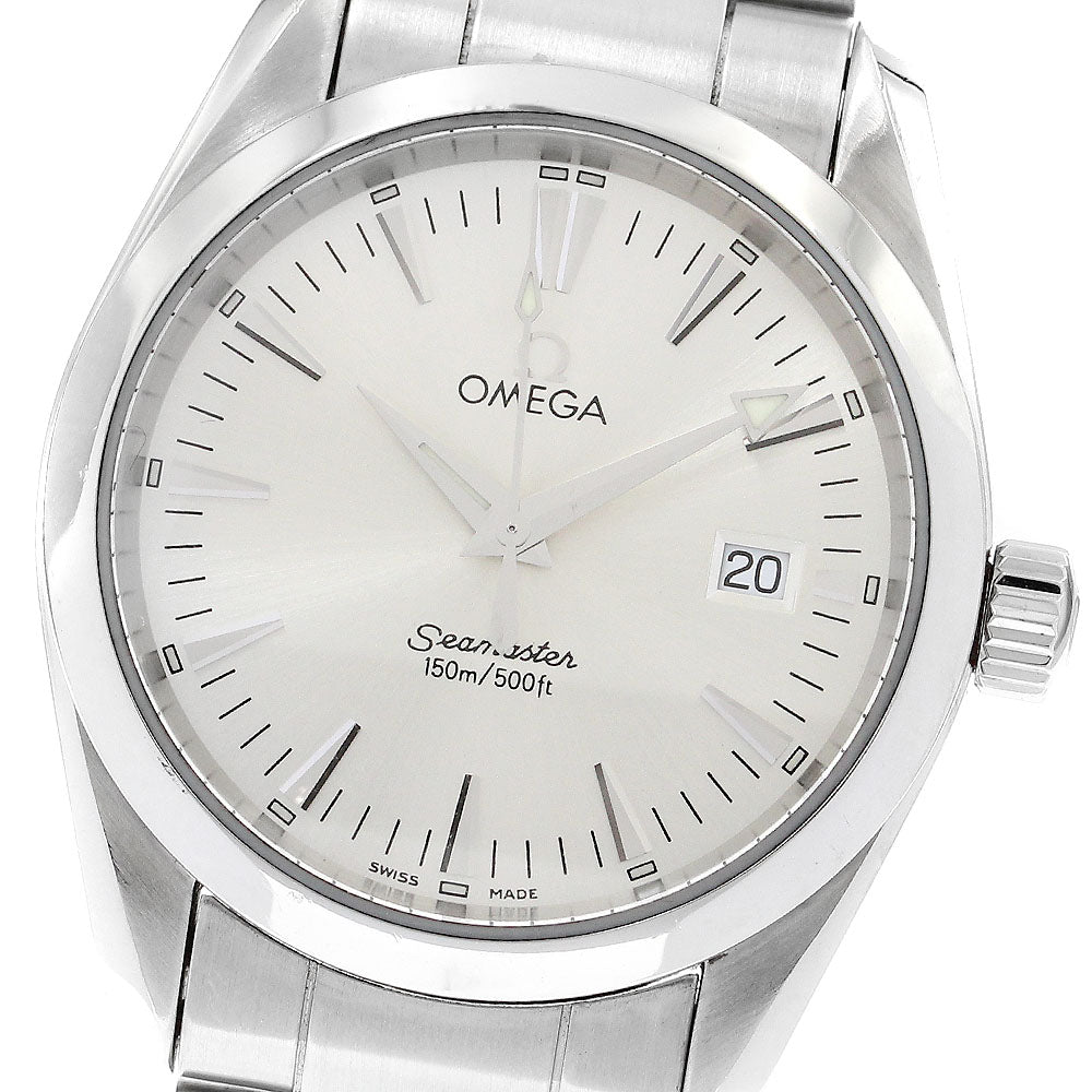 OMEGA Seamaster Aqua Terra 2518.30 Date Silver Dial Quartz Men's Watch_884250