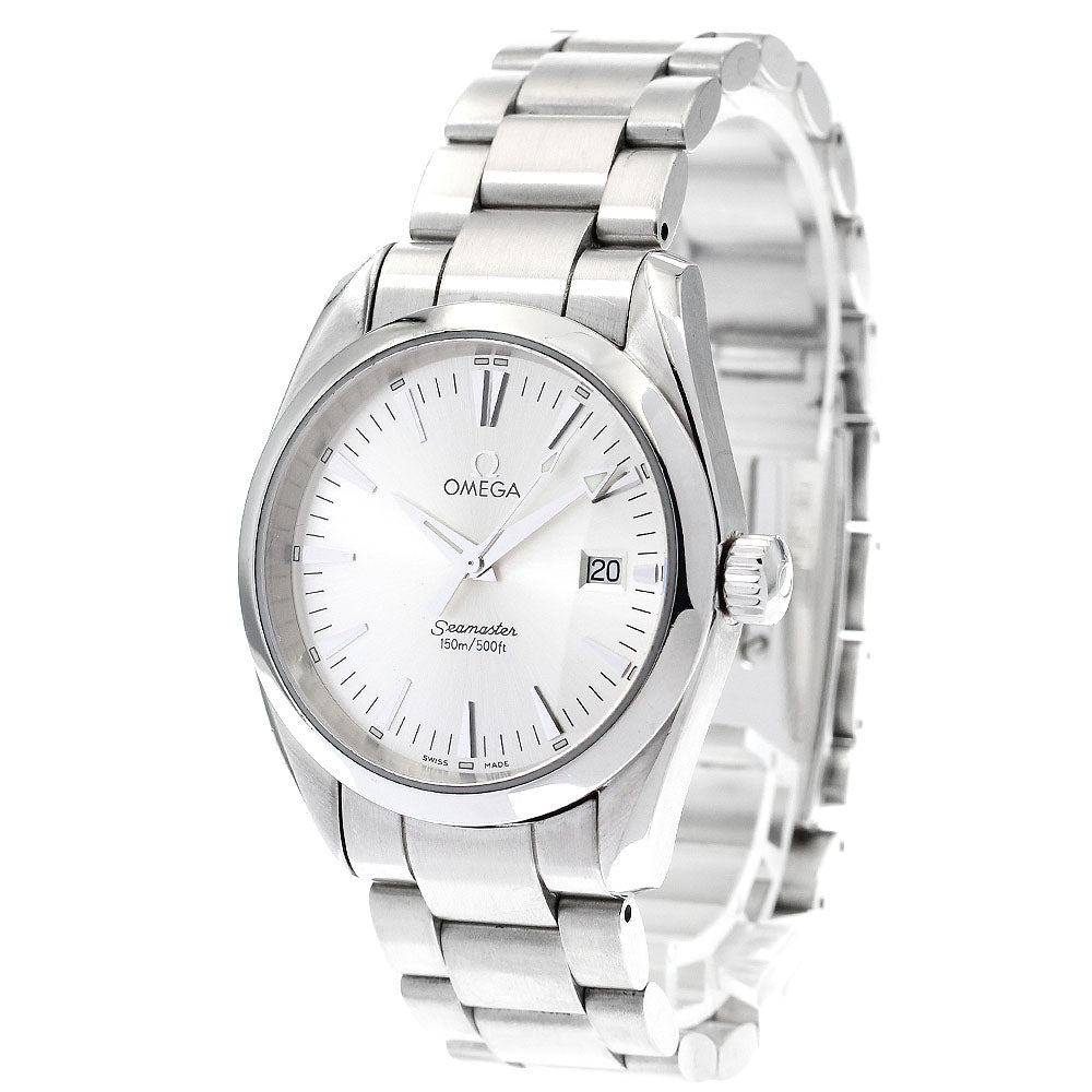 OMEGA Seamaster Aqua Terra 2518.30 Date Silver Dial Quartz Men's Watch_884250