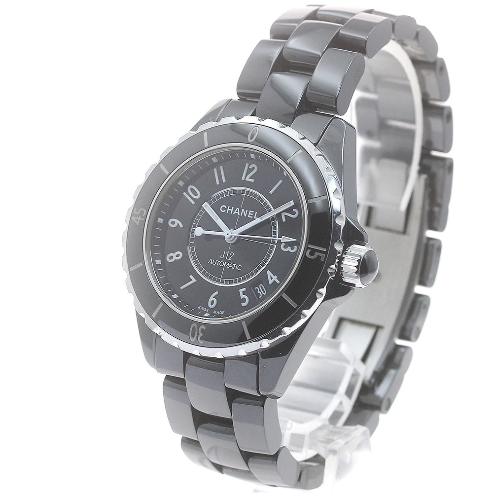 CHANEL J12 H0685 Date Black Ceramic 38MM black Dial Automatic Men's Watch_884265