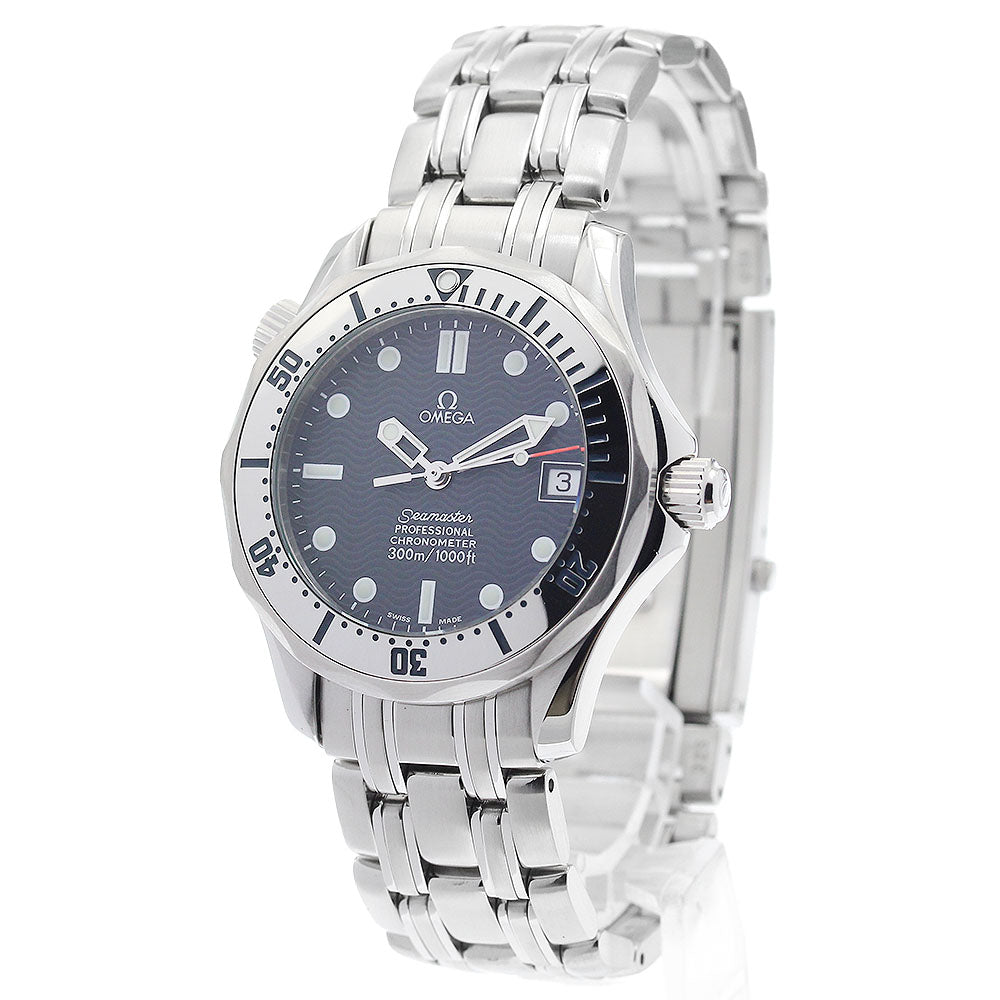 OMEGA Seamaster300 2552.80 Date Navy Dial Automatic Boy's Watch_884276