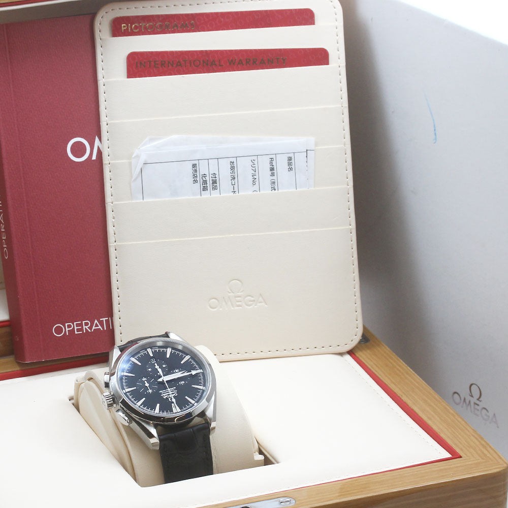 OMEGA Seamaster Aqua Terra 2812.50.31 Date Chronograph black Dial Automatic Men's Watch_884284