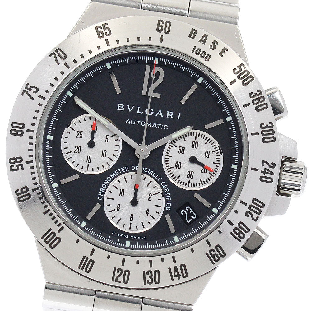 BVLGARI Diagono tachymetric CH40STA Chronograph Date Dial Automatic Men's_884289