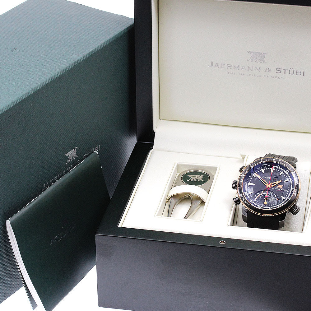 JAERMANN&STUBI hole in one HO.11.120 Black Dial Automatic Men's Watch_884298