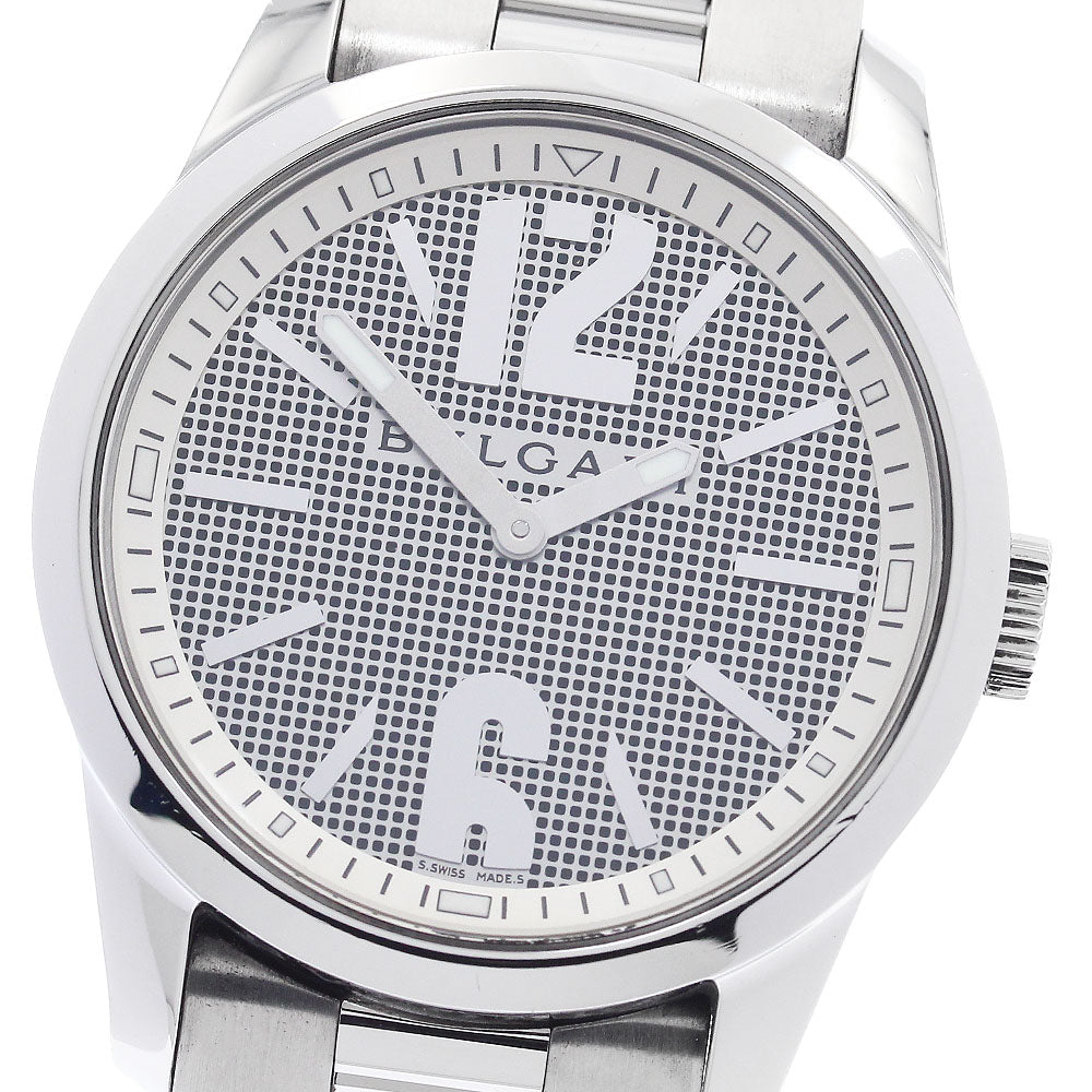 BVLGARI Solo tempo ST37S black Dial Quartz Men's Watch_884301