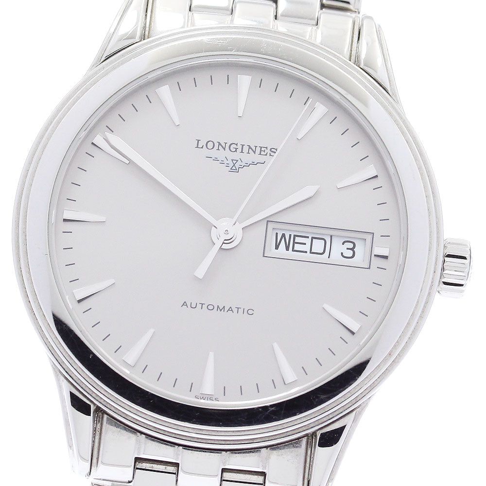 LONGINES Flagship L4.799.4 Day date Silver Dial Automatic Men's Watch_884309