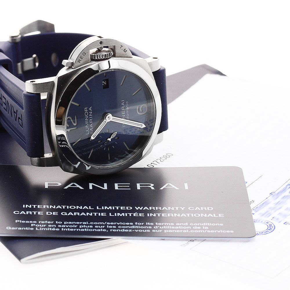 PANERAI Luminor Marina Quaranta PAM01370 Navy Dial Automatic Men's Watch_884314
