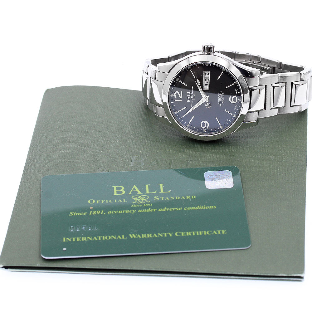 BALL WATCH Engineer Ⅲ Ohio NM9126C-S14J-BK Day date Automatic Men's_884353