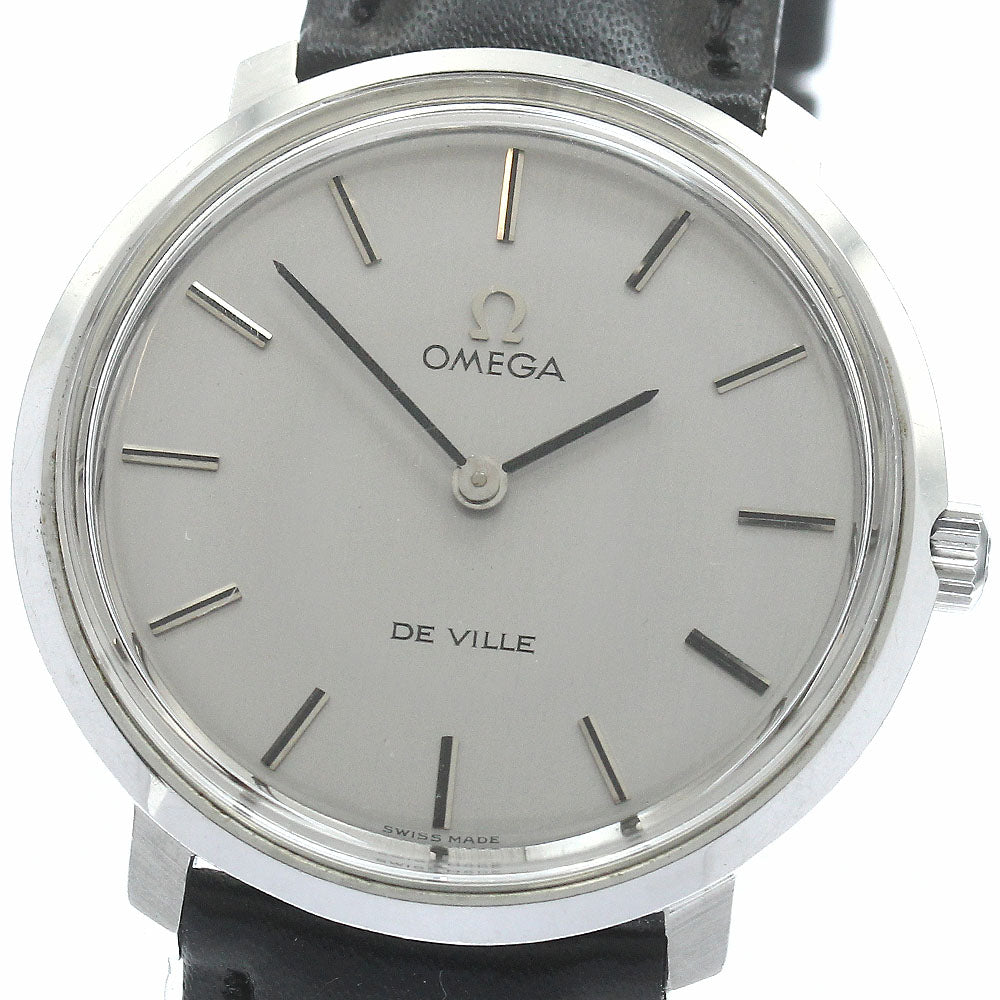 OMEGA De Ville vintage Silver Dial Hand Winding Men's Watch_884354