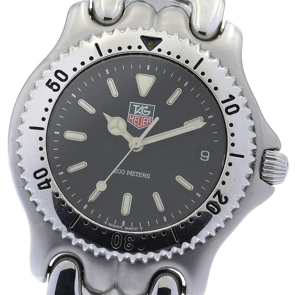 TAG HEUER S/el S99.306M black Dial Quartz Men's Watch_884355