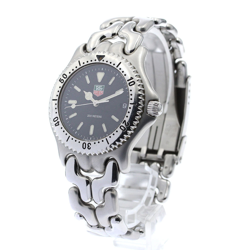 TAG HEUER S/el S99.306M black Dial Quartz Men's Watch_884355