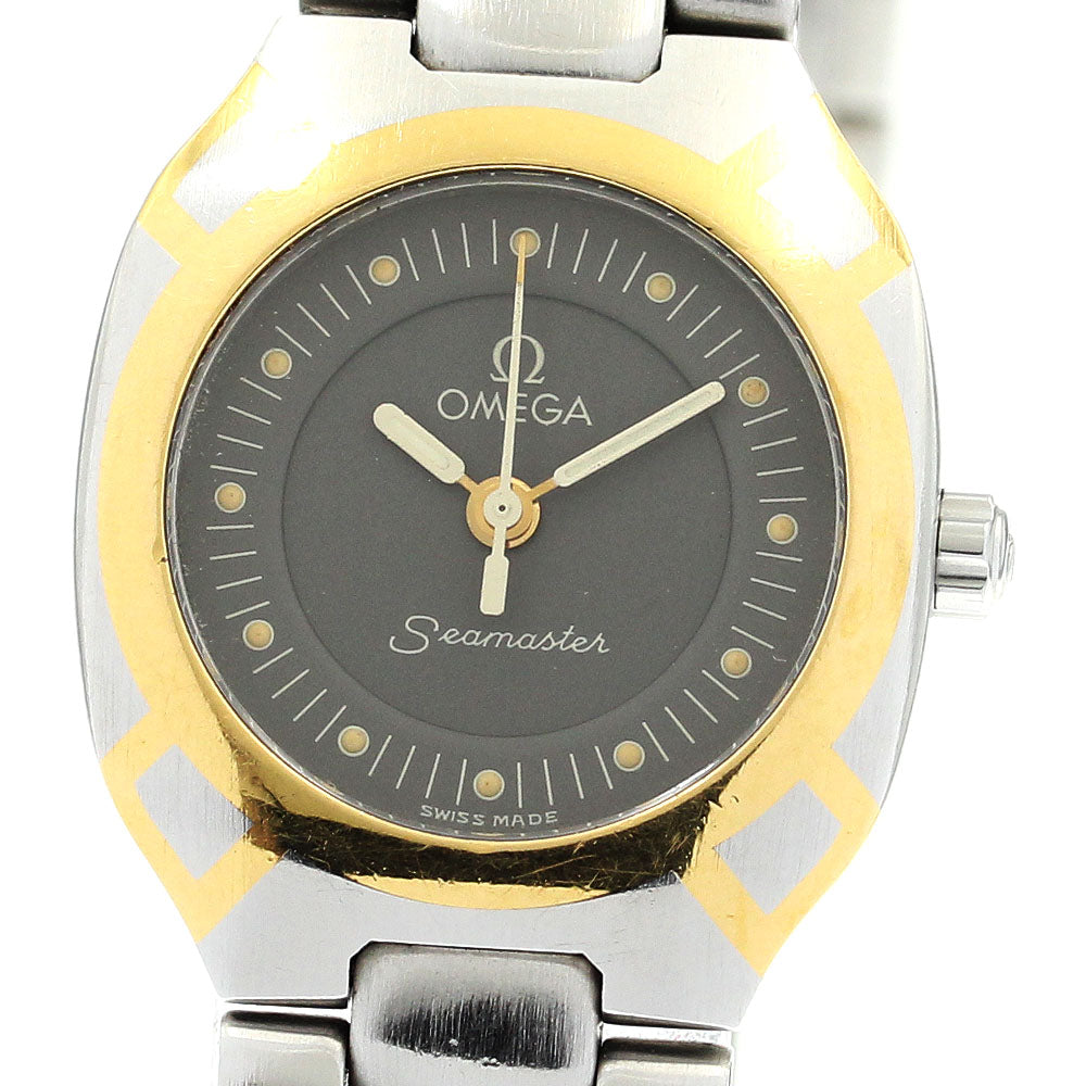 OMEGA Seamaster Polaris gray Dial Quartz Ladies Watch_884358
