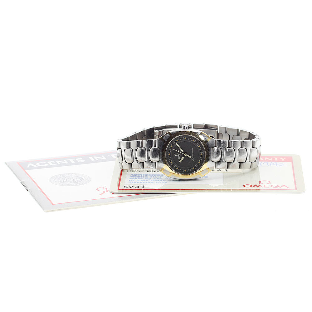 OMEGA Seamaster Polaris gray Dial Quartz Ladies Watch_884358
