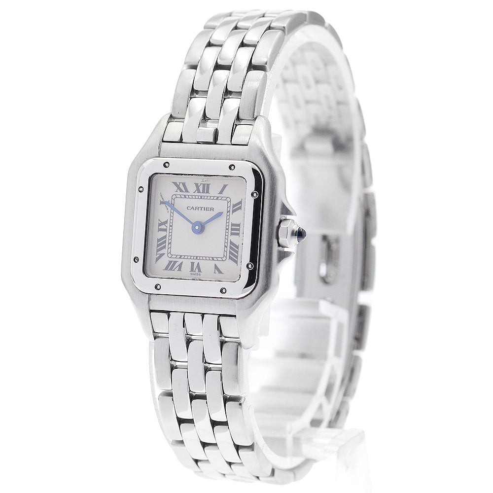 CARTIER PANTHERESM W25033P5 beige Dial Quartz Ladies Watch_884376