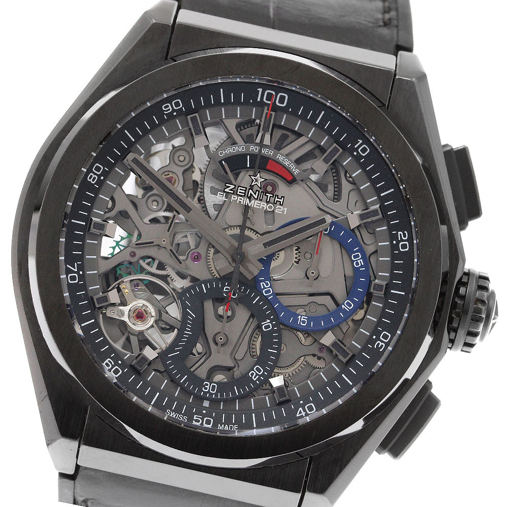 ZENITH Defy El Primero 21 49.9000.9004/78.R582 Chronograph skeleton Dial Automatic Men's Watch_884386