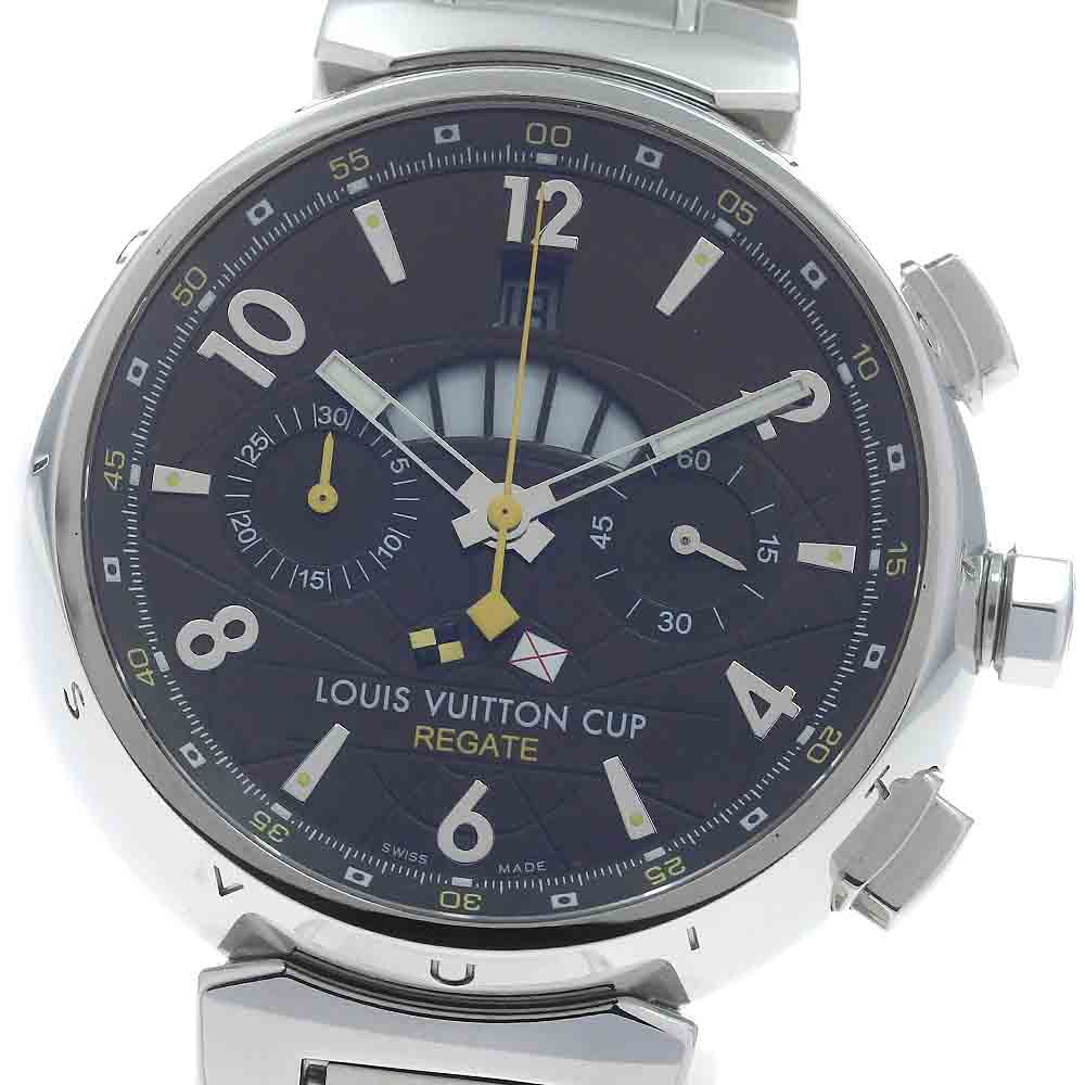 LOUIS VUITTON Tambour Louis Vuitton Cup Regate Q1021 AT Men's Watch_884389