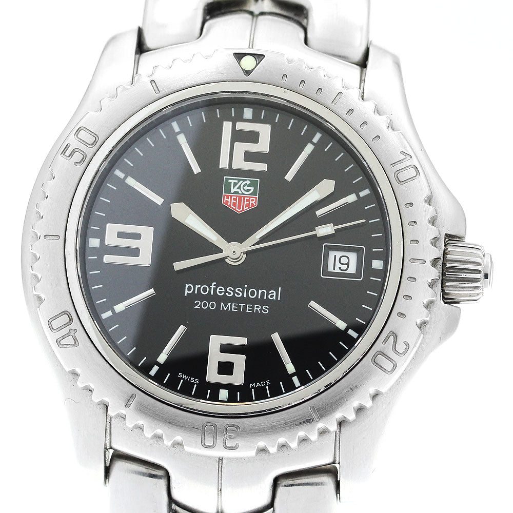 TAG HEUER Link WT1110 Date Black Dial Quartz Men's Watch_884394