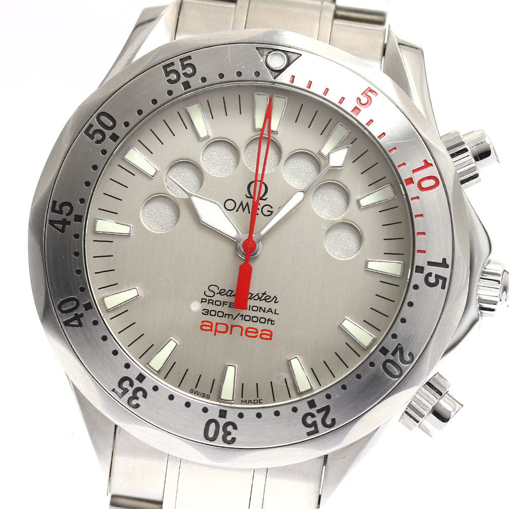 OMEGA Seamaster300 Apnea Jacques Mayol 2595.30 Chronograph AT Men's Watch_884396
