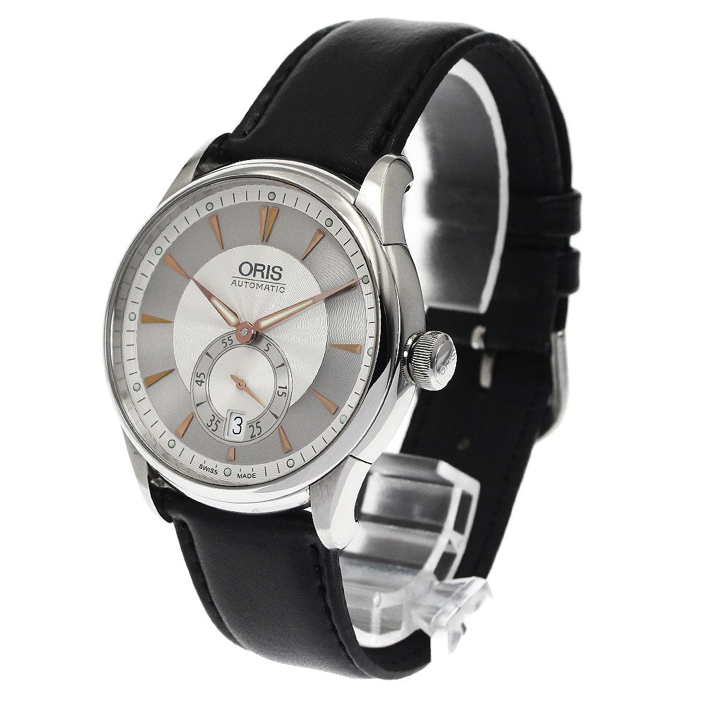 ORIS Artelier 7582 Date Small Second Silver Dial Automatic Men's Watch_884439