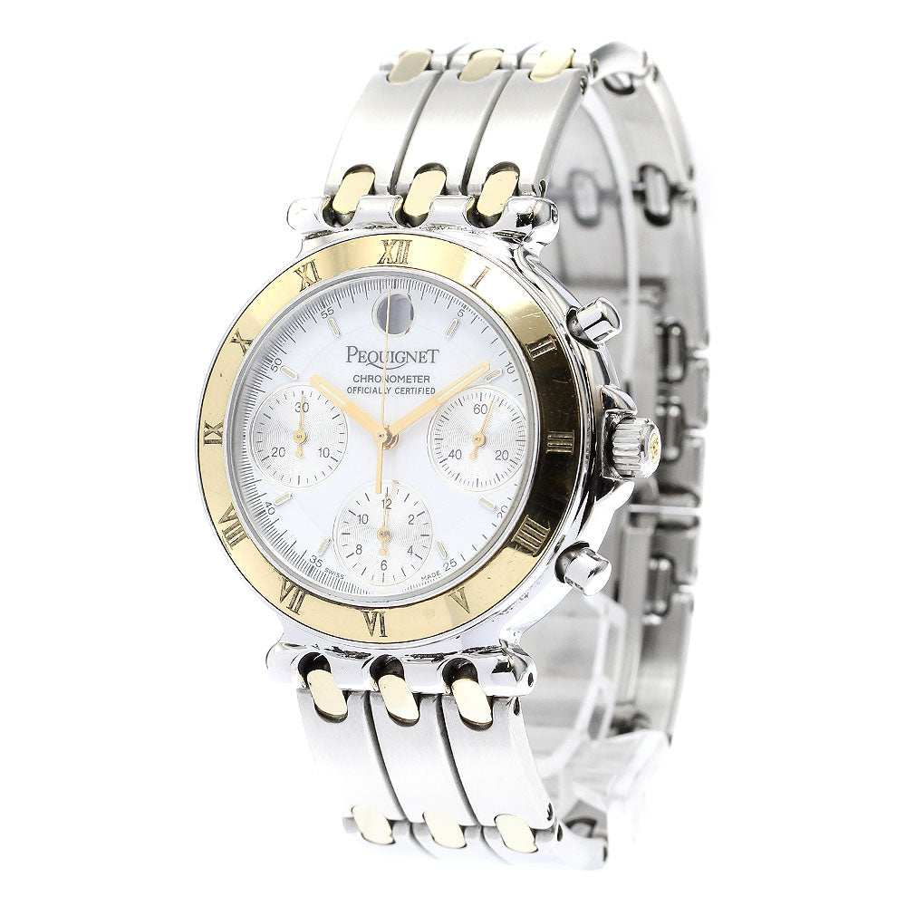 Pequignet Mauria Chronograph white Dial Automatic Men's Watch_884441