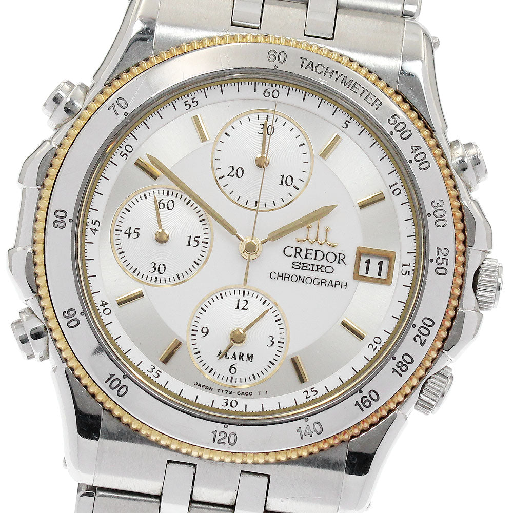 SEIKO CREDOR Pacificique GCLE998/7T72-6A00 Chronograph Quartz Men's Watch_884442