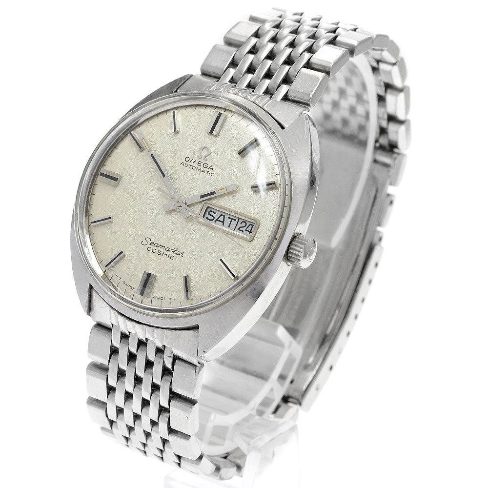 OMEGA Seamaster Cosmic Day date Silver Dial Automatic Men's Watch_884454