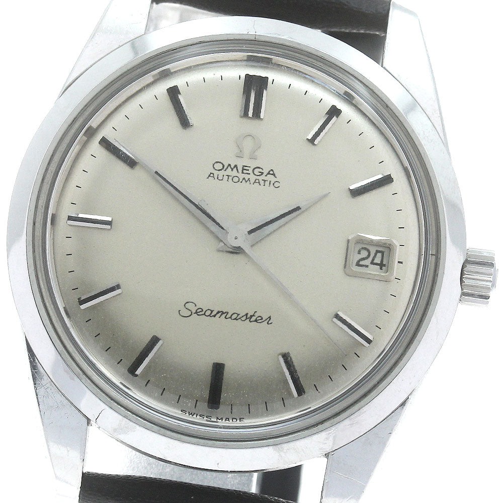 OMEGA Seamaster 166.010 Date cal.565 Silver Dial Automatic Men's Watch_884455