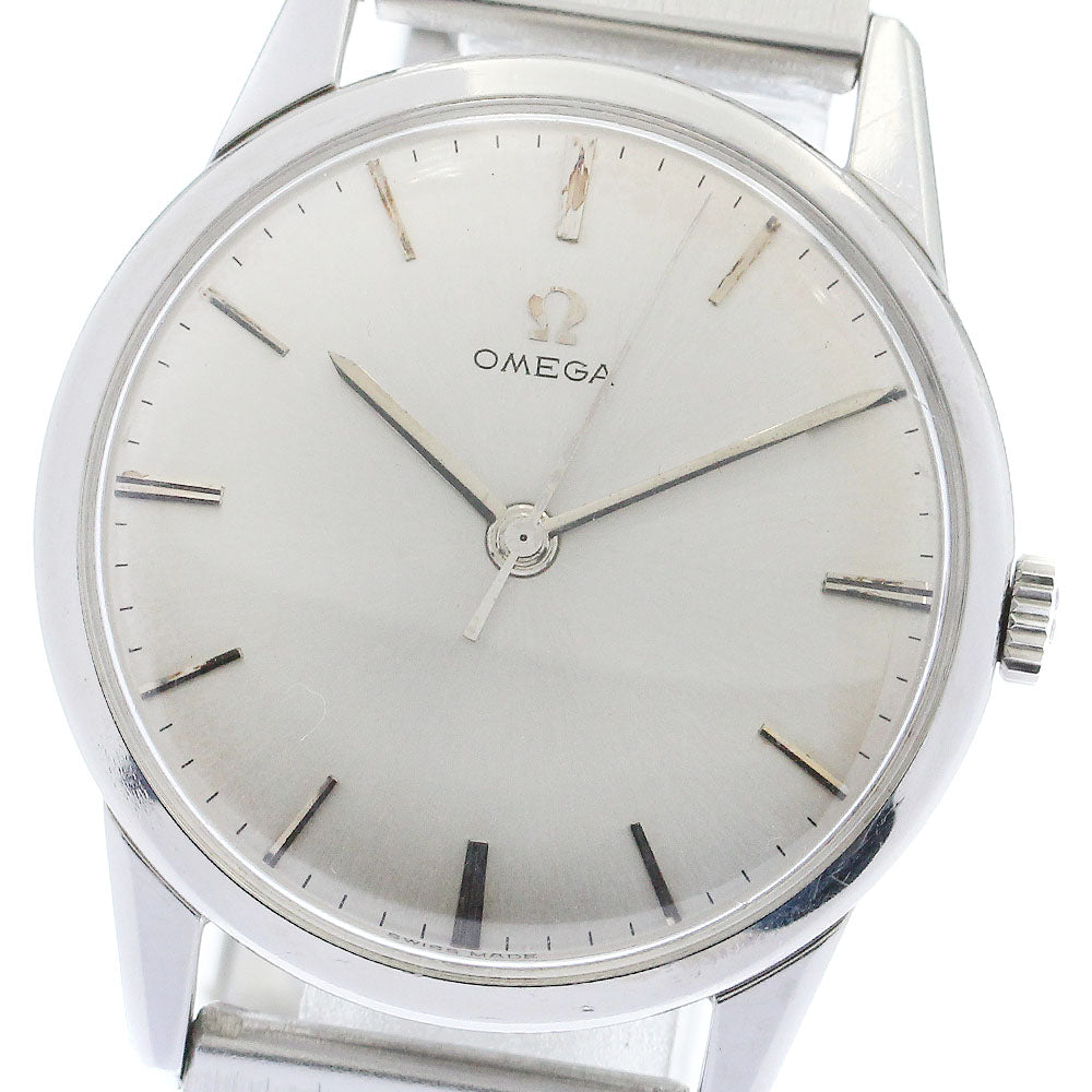 OMEGA Seamaster 14732-1-SC vintage cal.285 Silver Dial Hand Winding Men's_884456
