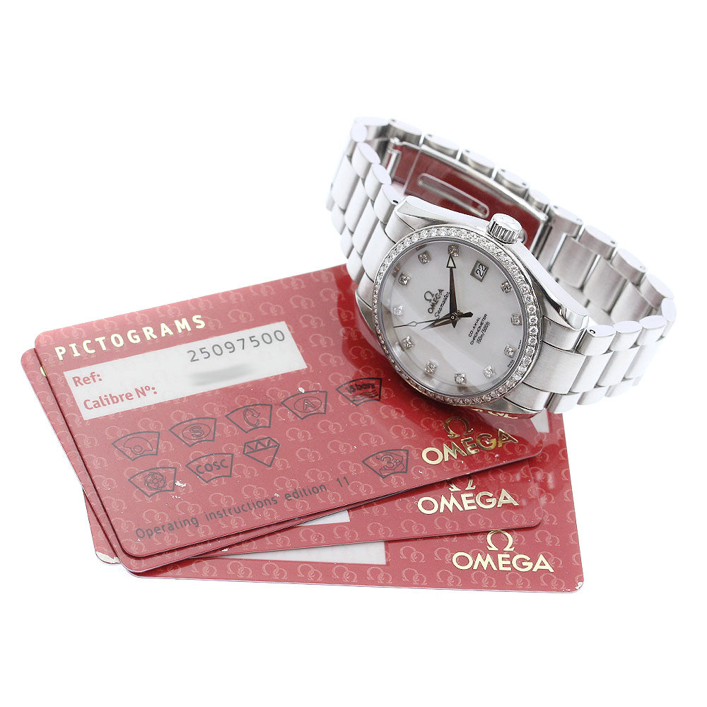 OMEGA Seamaster Aqua Terra 2509.75 Co-Axial 11P Diamond Automatic Boy's_884487