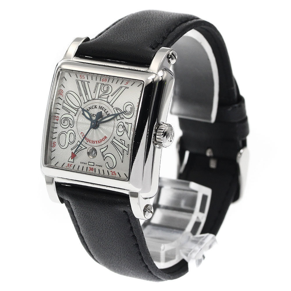 FRANCK MULLER Conquistador 10000L Date Silver Dial Automatic Ladies Watch_884493