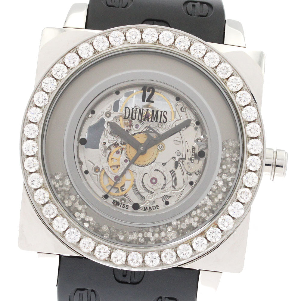 DUNAMIS Hubris HU-S7 Diamond Bezel skeleton Dial Automatic Men's Watch_884501