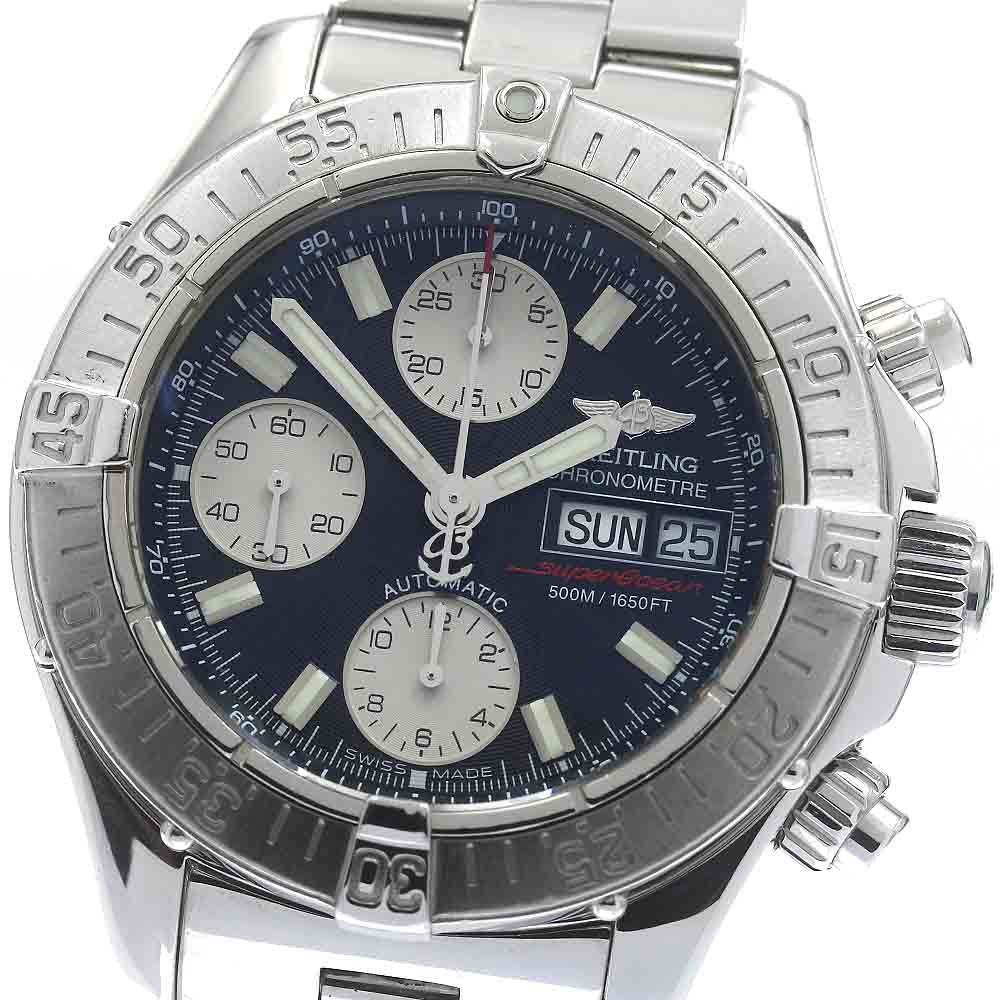 BREITLING Super Ocean A13340/A111B0 Chronograph Day date Automatic Men's_884523
