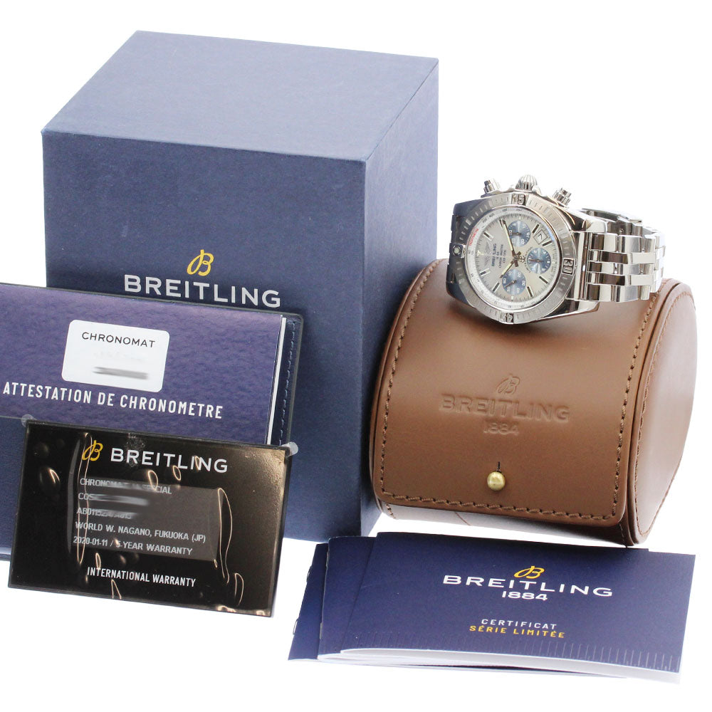 BREITLING Chronomat 44 AB0115 Limited to 300 dates shell Dial Automatic Men's Watch_884528