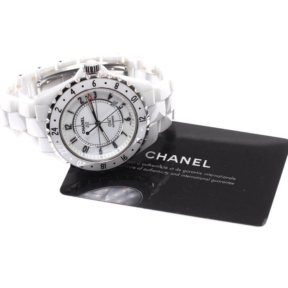 CHANEL J12 GMT H2126 Date white Dial Automatic Men's Watch_884530