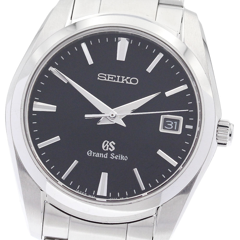 SEIKO Grand Seiko SBGX061/9F62-0AB0 Date black Dial Quartz Men's Watch_884535