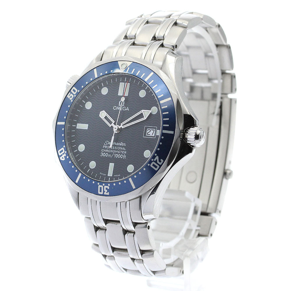 OMEGA Seamaster300 2531.80 Date Navy Dial Automatic Men's Watch_884538
