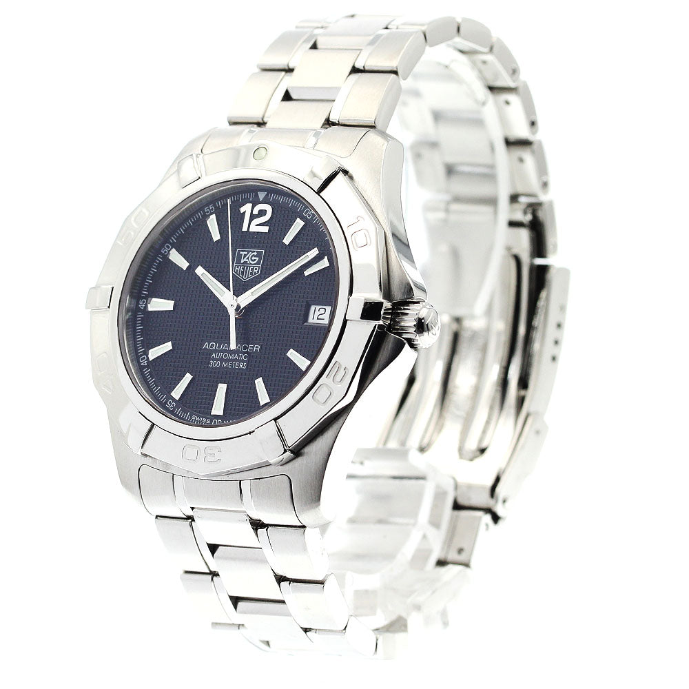 TAG HEUER Aqua racer WAF2110-0 Date black Dial Automatic Men's Watch_884542