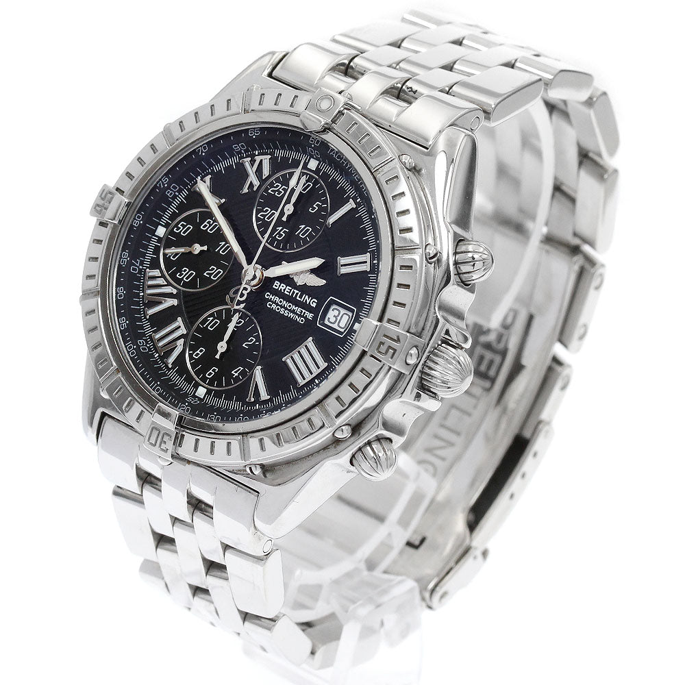 BREITLING Crosswind A13355 Chronograph black Dial Automatic Men's Watch_884548