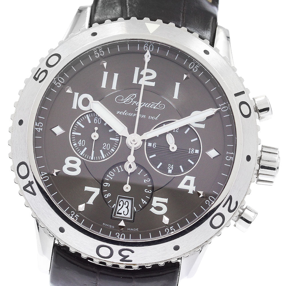Breguet Transatlantic Type XXI 3810ST/92/9ZU Chronograph gray Dial Automatic Men's Watch_884558