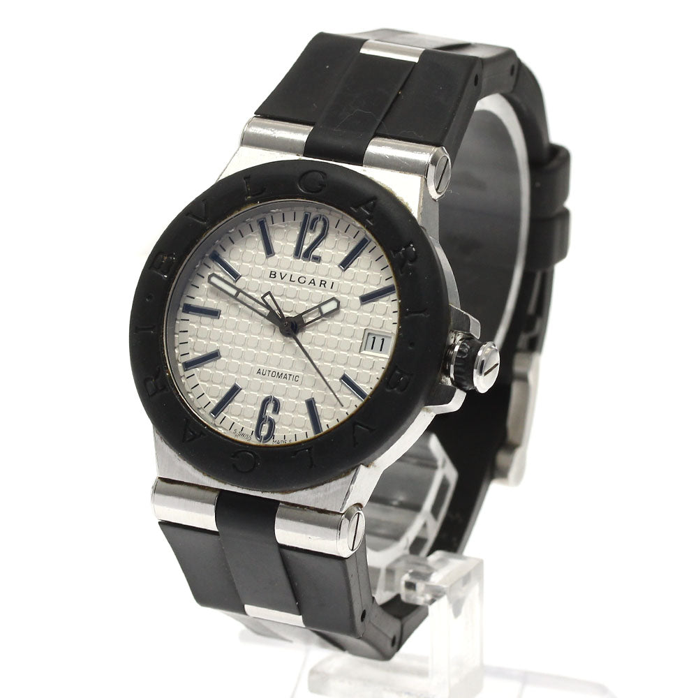 BVLGARI Diagono DG35SV Date Silver Dial Automatic Men's Watch_884581