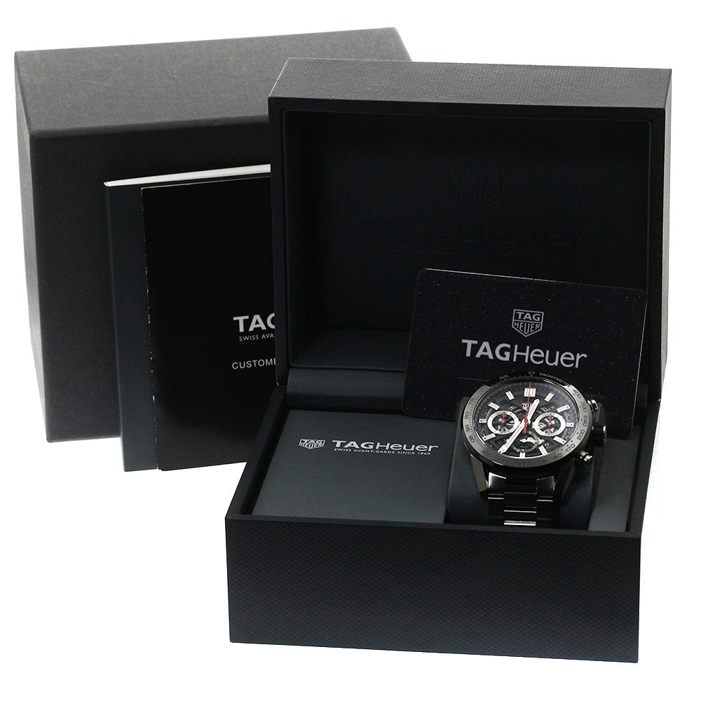 TAG HEUER Carrera Caliber Heuer 02 CBG2A10.BA0654 Automatic Men's Watch_884622