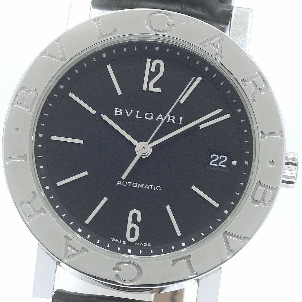 BVLGARI BVLGARIBVLGARI BB38SLAUTO Date black Dial Automatic Men's Watch_884638