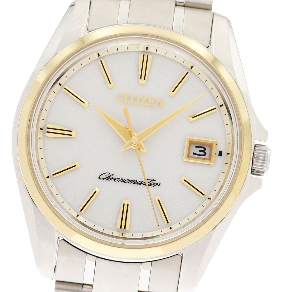 CITIZEN The citizen AQ4024-53Y Eco Drive white Dial Solar Powered Men's_884648