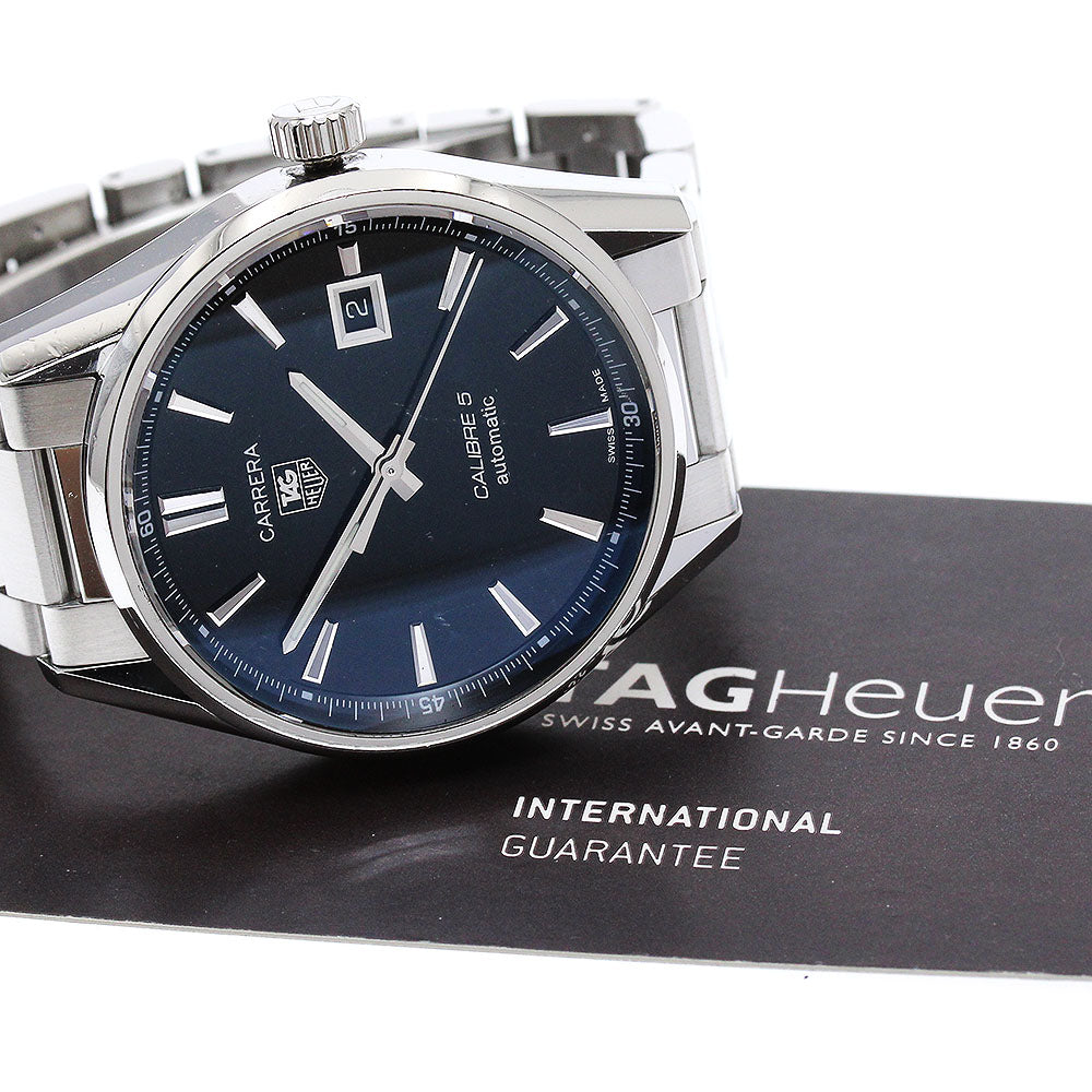 TAG HEUER Carrera Caliber 5 WAR211A.BA0782 Date Automatic Men's Watch_884650